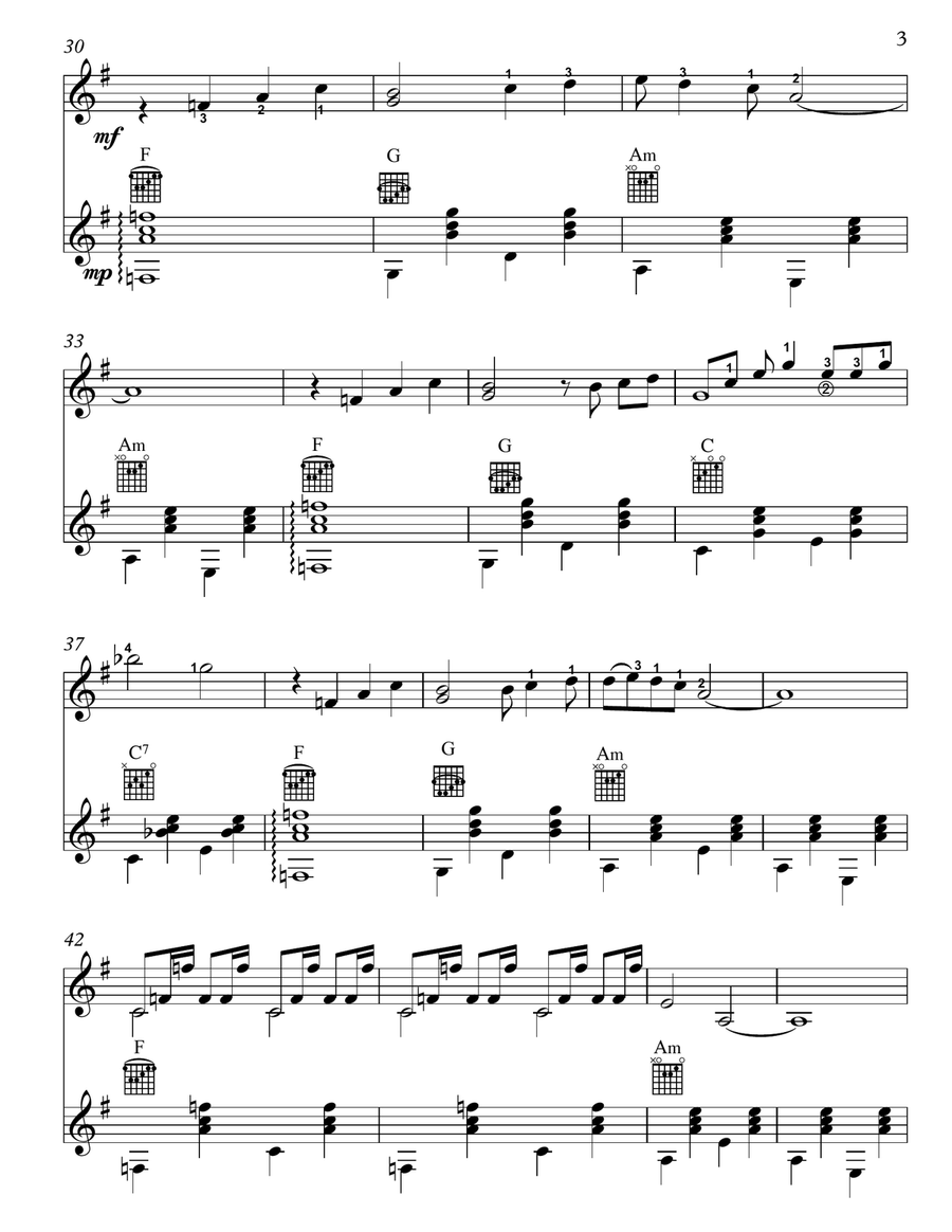 Apache Guitar scores gallery preview page 3