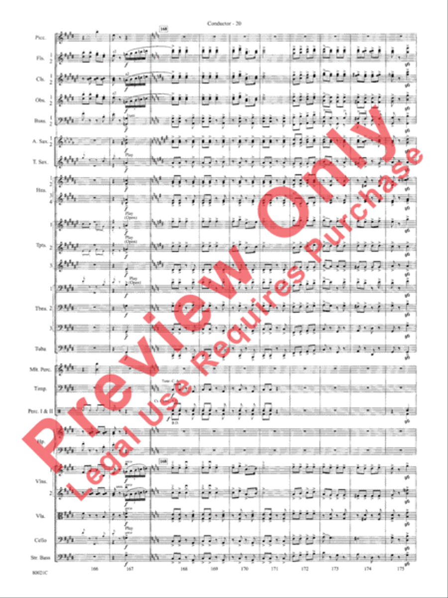 A Christmas Festival Full Orchestra scores gallery preview page 23
