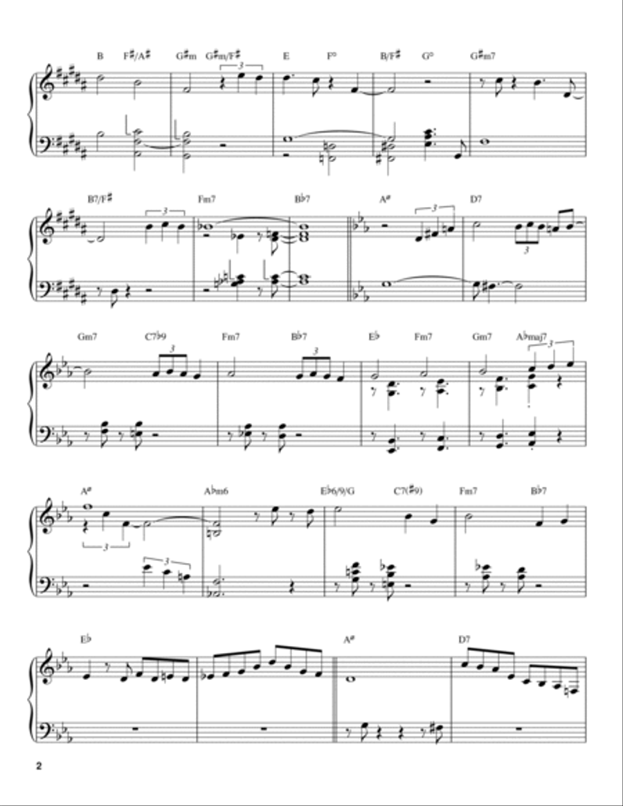 The Best Thing For You Piano scores gallery preview page 2