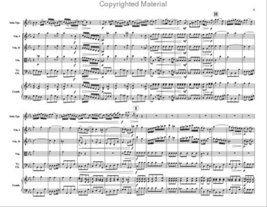 Concerto in Eb Chamber Orchestra scores gallery preview page 6