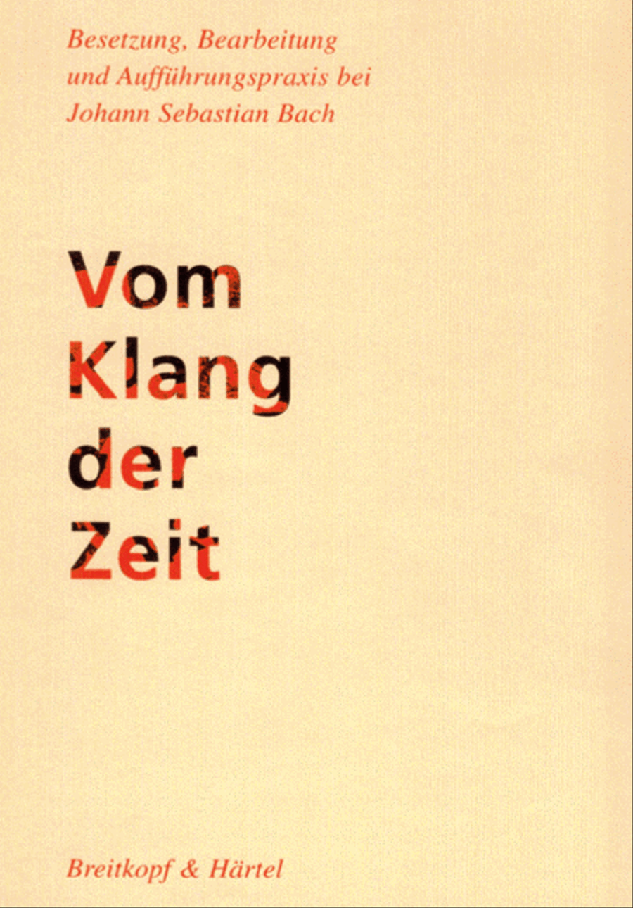 Vom Klang der Zeit Collection / Songbook scores gallery preview page 1