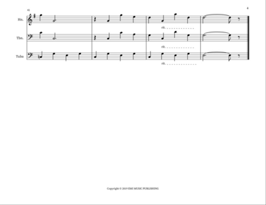 I Want An Old Fashioned Christmas Small Ensemble scores gallery preview page 4