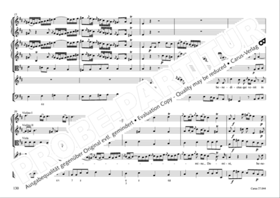 Messa per il Santissimo Natale 4-Part scores gallery preview page 121