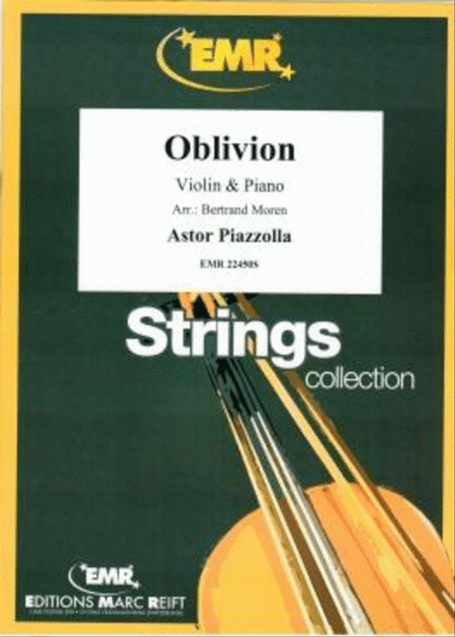 Oblivion Violin Solo scores gallery preview page 1