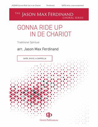 Book cover for Gonna Ride Up in De Chariot