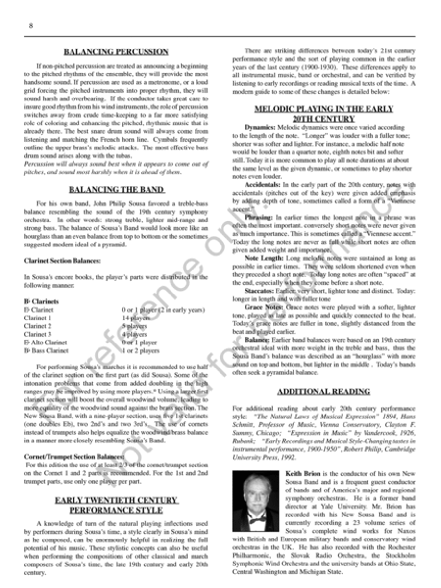 Power And Glory Power And Glory Concert Band scores gallery preview page 9