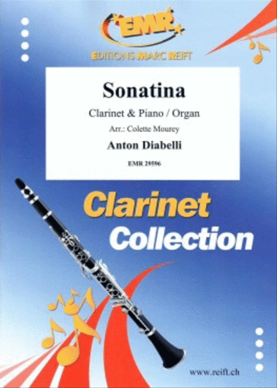 Sonatina Clarinet Solo scores gallery preview page 1