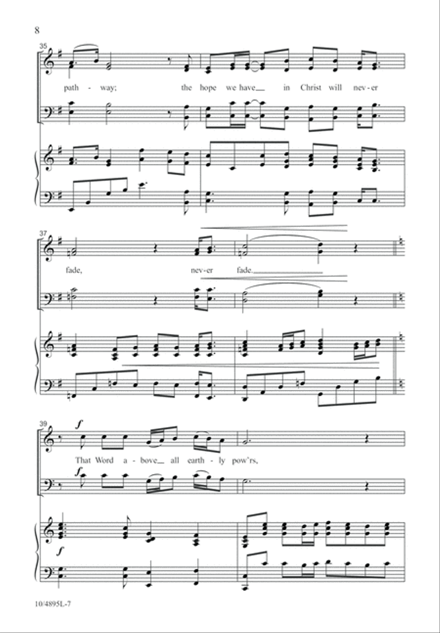 Here I Stand 4-Part scores gallery preview page 8
