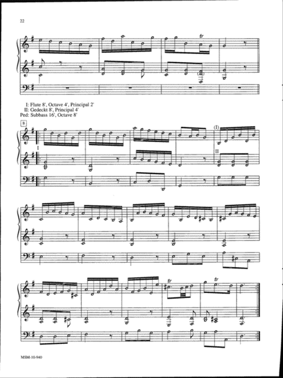 Music for a Celebration, Set 1 Organ scores gallery preview page 9