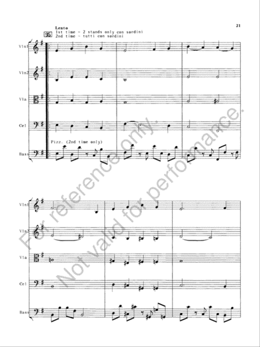 Our Creed Is Our Shield String Orchestra scores gallery preview page 23