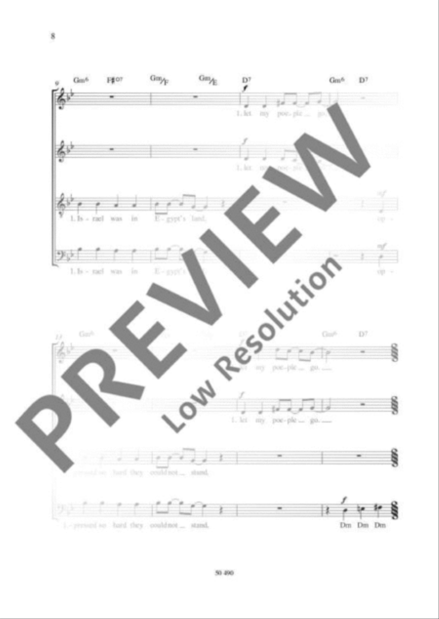 Chor-Express 4-Part scores gallery preview page 9