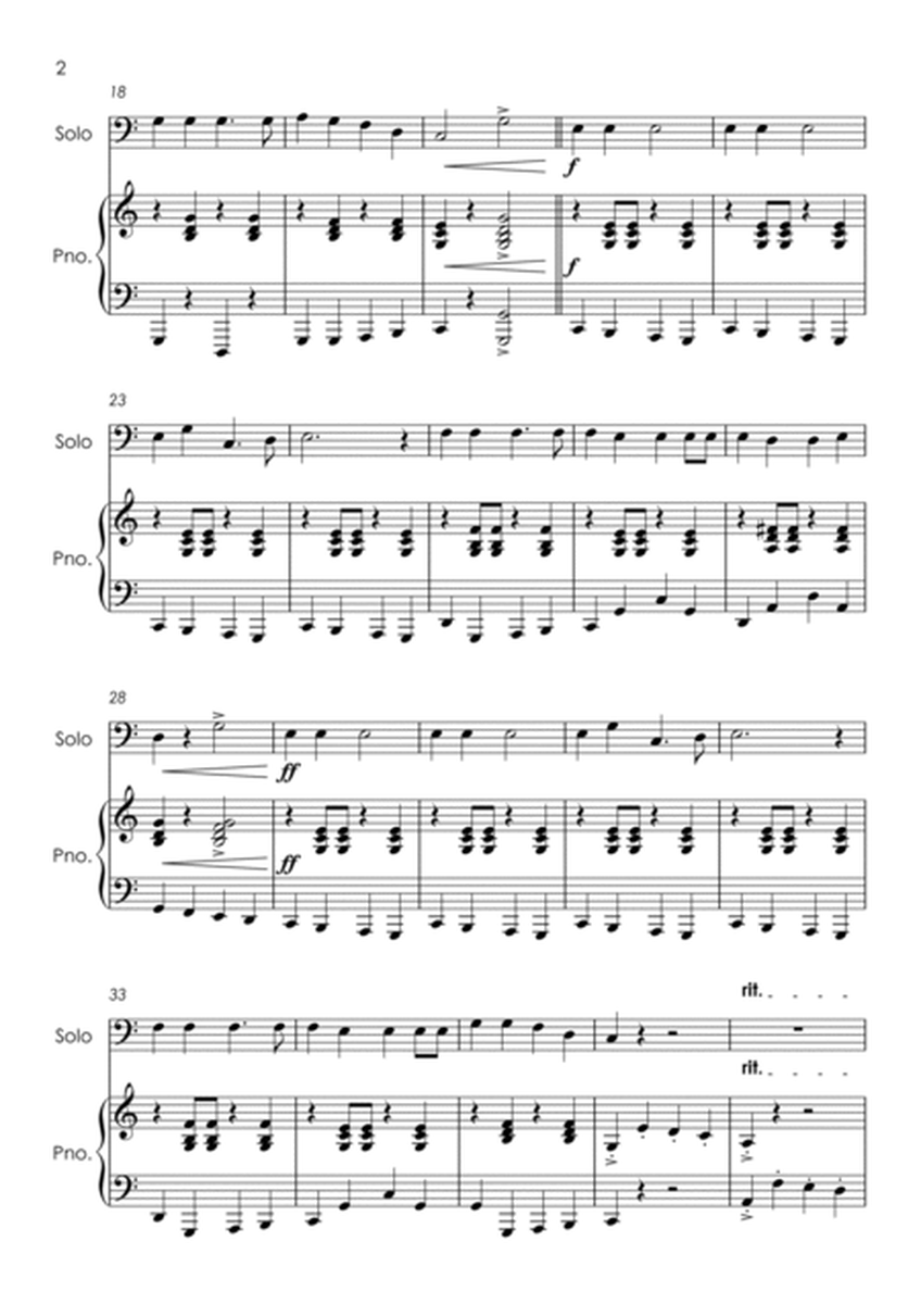 6 Christmas Viola Solos for Fun - with FREE BACKING TRACKS and piano accompaniment to play along wit image number null