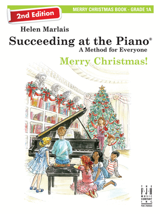 Book cover for Succeeding at the Piano, Merry Christmas - Book 1A (2nd Edition)