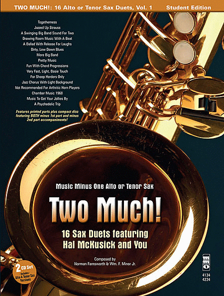 Two Much! 16 Duets for Saxophone (Hal McCusick)