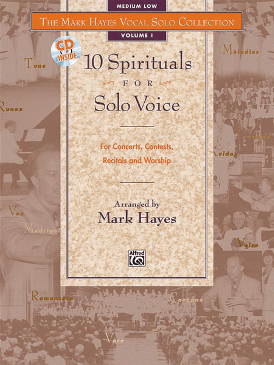 The Mark Hayes Vocal Solo Collection -- 10 Spirituals for Solo Voice Voice Solo scores gallery preview page 1