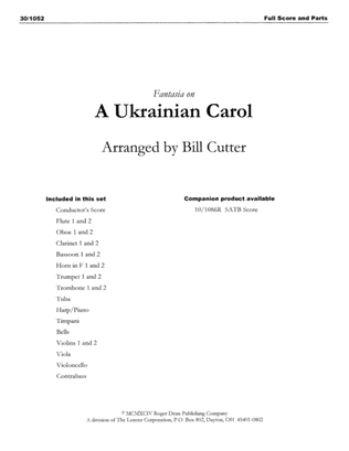 Fantasia on a Ukrainian Carol - Orch
