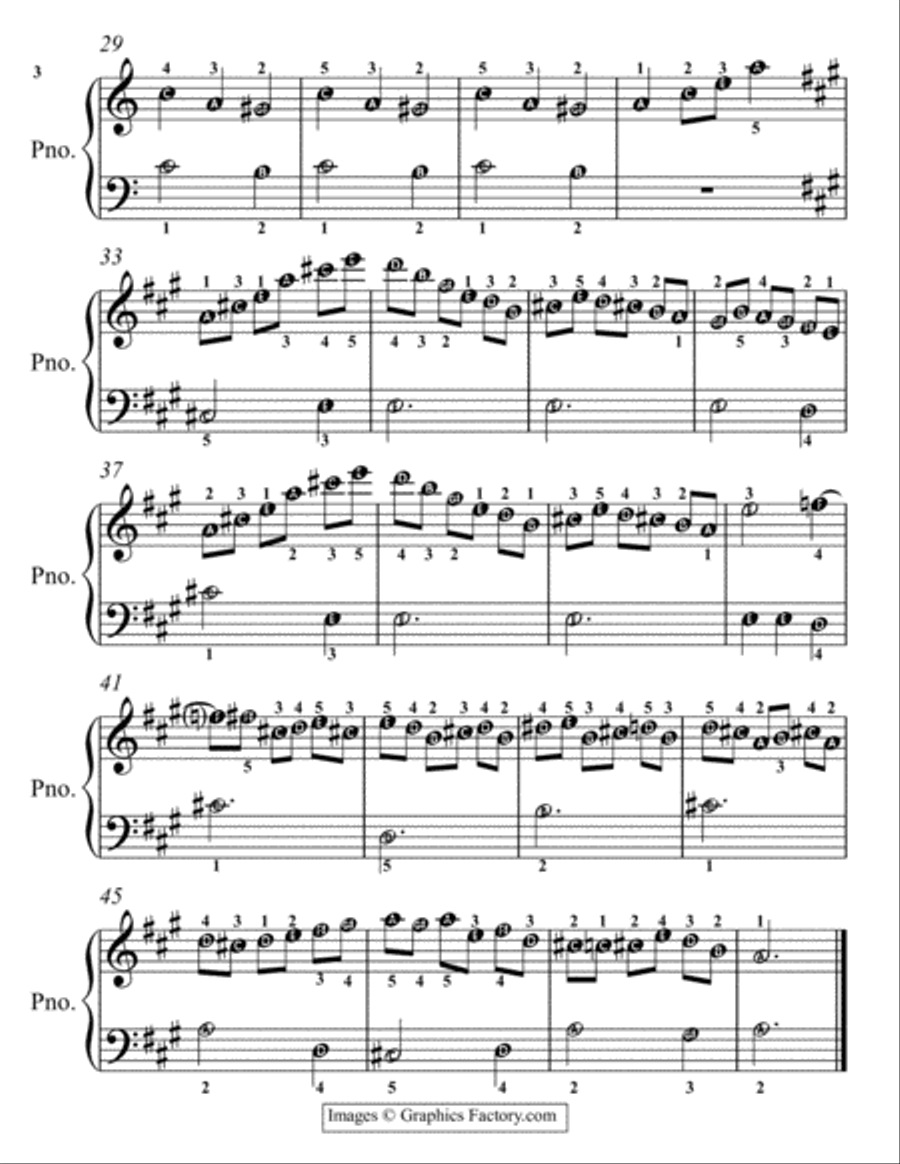 Petite Classics for Easiest Piano Booklet X1 Easy Piano scores gallery preview page 5