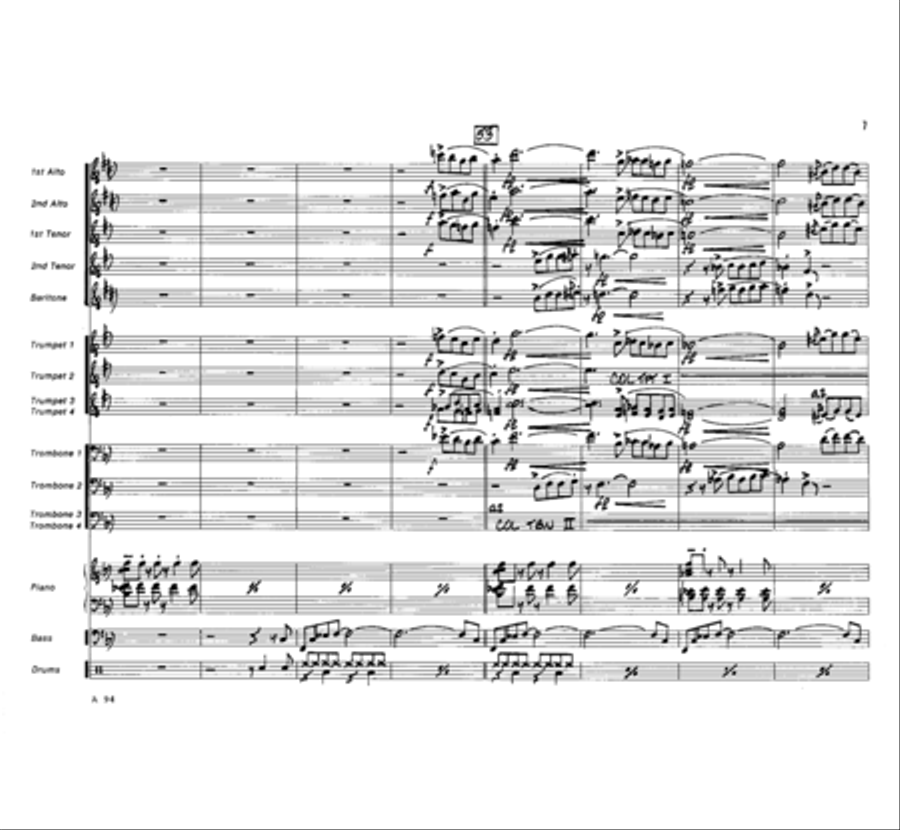 Storm Warning Storm Warning Jazz Ensemble scores gallery preview page 8