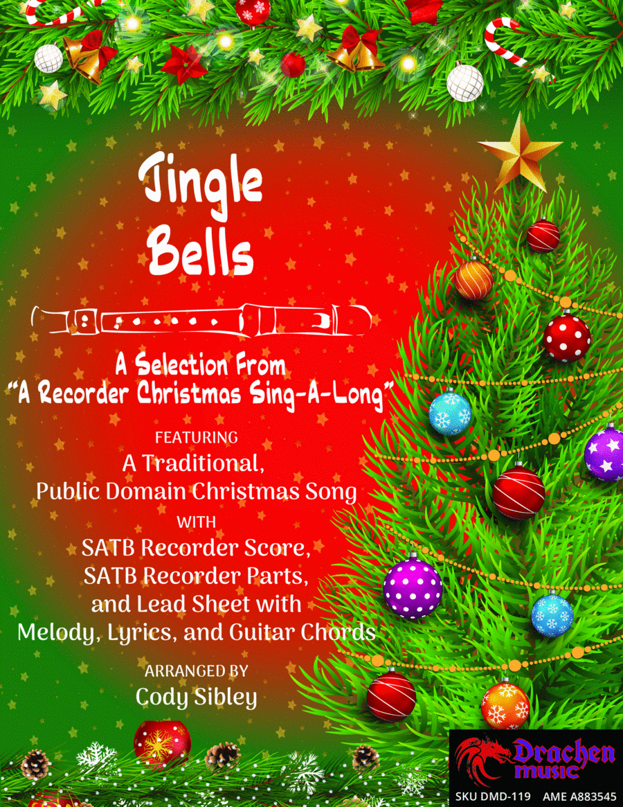 Jingle Bells Soprano Recorder scores gallery preview page 1