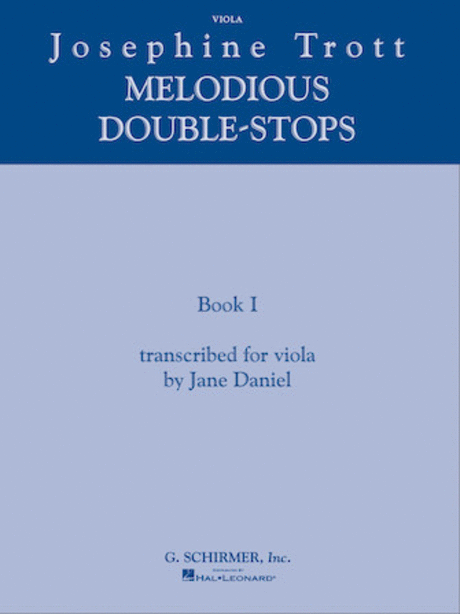 Josephine Trott – Melodious Double-Stops Book 1 Viola Solo scores gallery preview page 1