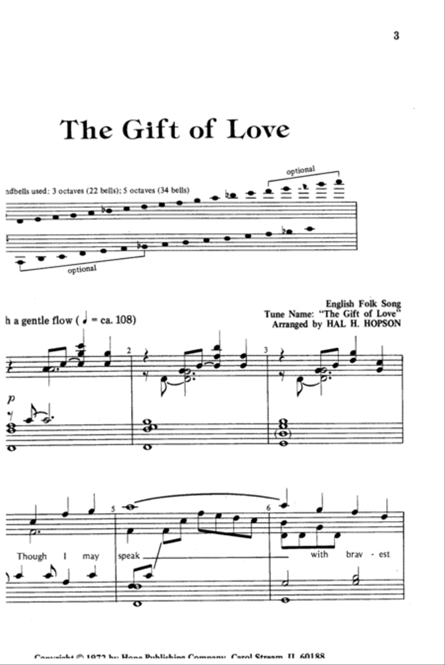 The Gift of Love 5-Octaves scores gallery preview page 2