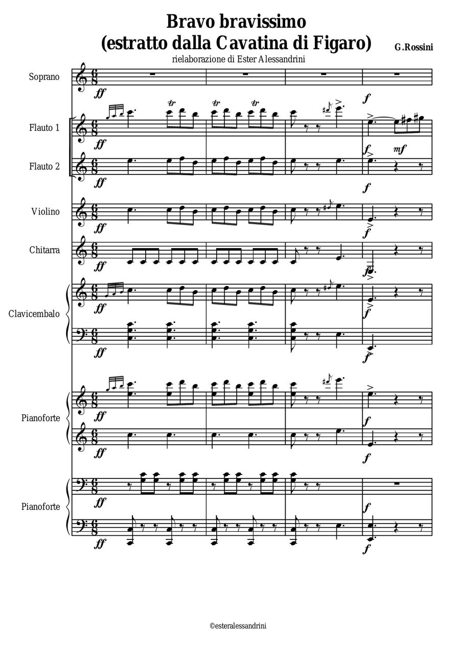 Bravo bravissimo Bravo bravissimo Small Ensemble scores gallery preview page 2