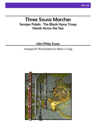 Three Sousa Marches for Wind Quintet