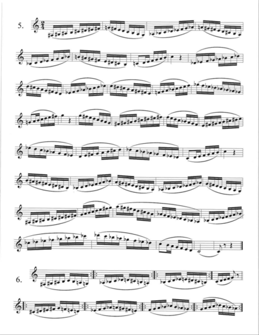 Speed Studies for Trumpet B-Flat Trumpet scores gallery preview page 6