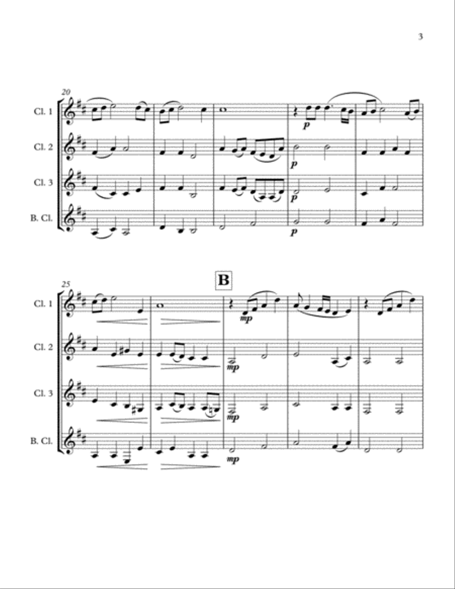 Have Yourself A Merry Little Christmas from MEET ME IN ST. LOUIS Woodwind Quartet scores gallery preview page 4