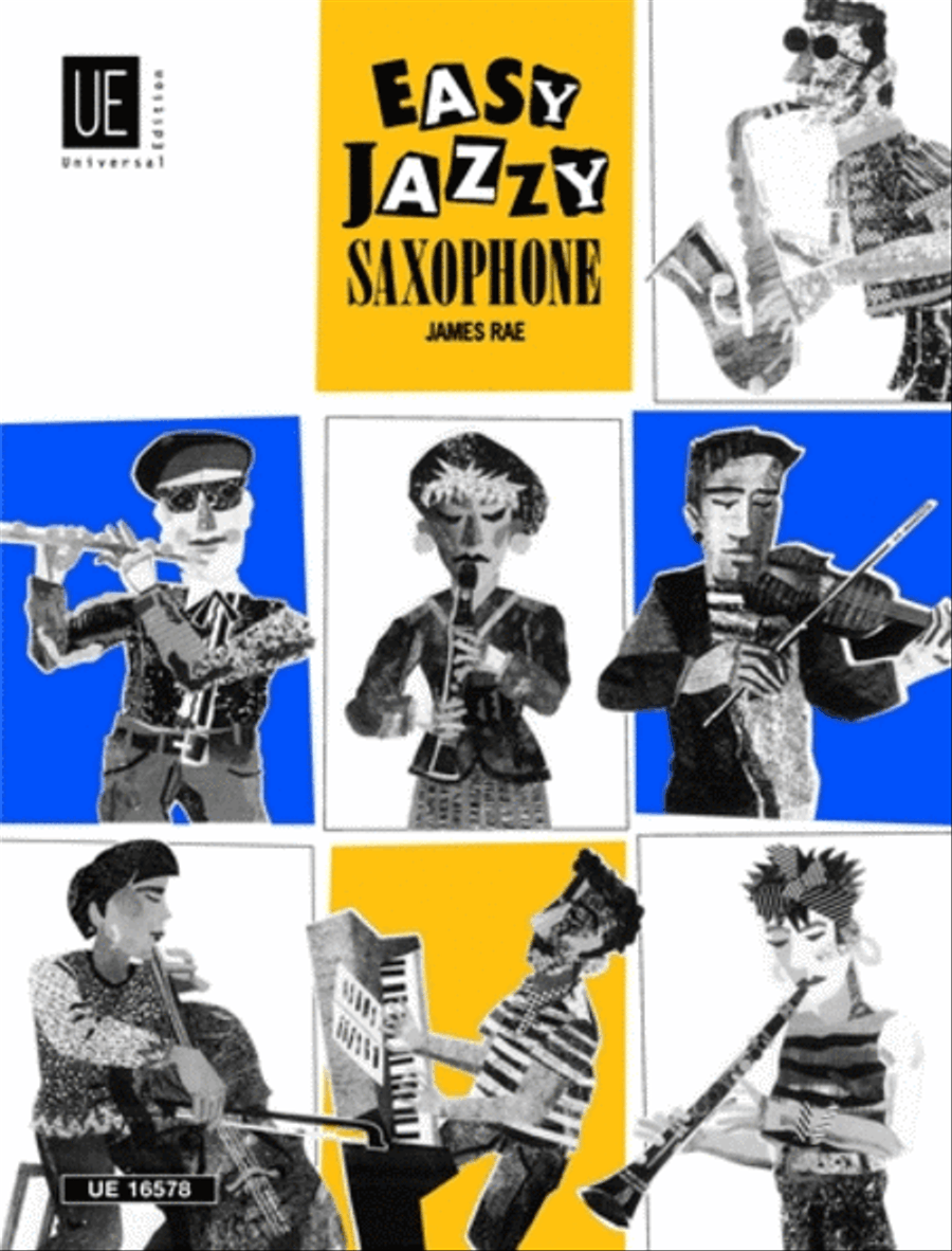 Easy Jazzy Saxophone by James Rae Saxophone - Sheet Music