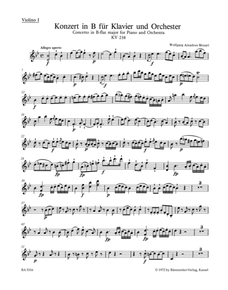 Piano Concerto in B-flat major