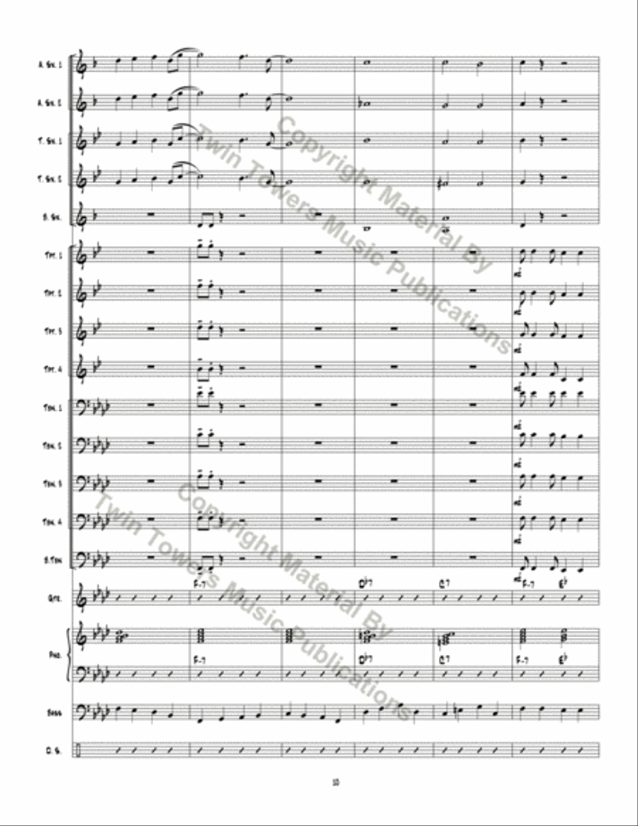The Business The Business Jazz Ensemble scores gallery preview page 11