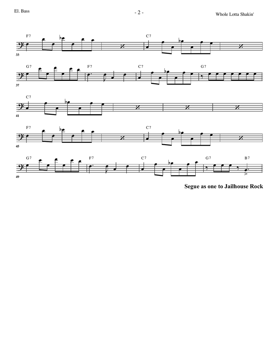 Whole Lotta Shakin' Goin' On Whole Lotta Shakin' Goin' On Large Ensemble scores gallery preview page 6