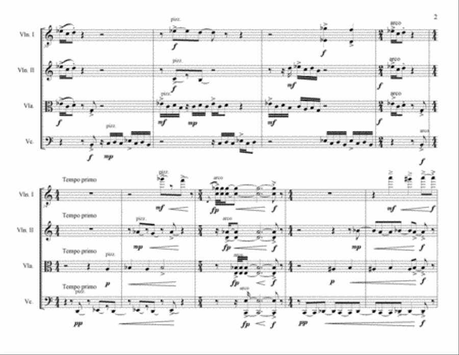 String Quartet n.1 