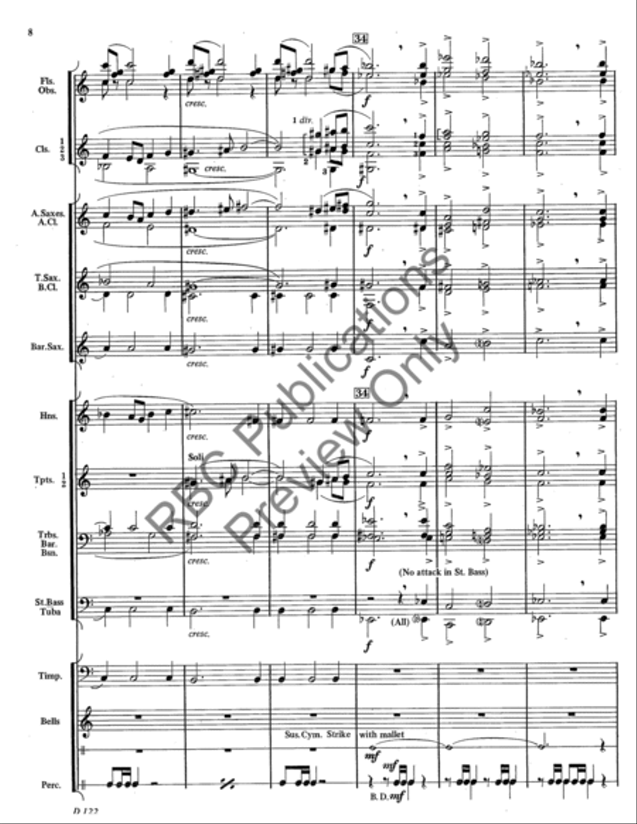 Symphonic Poem (Score) Score scores gallery preview page 9