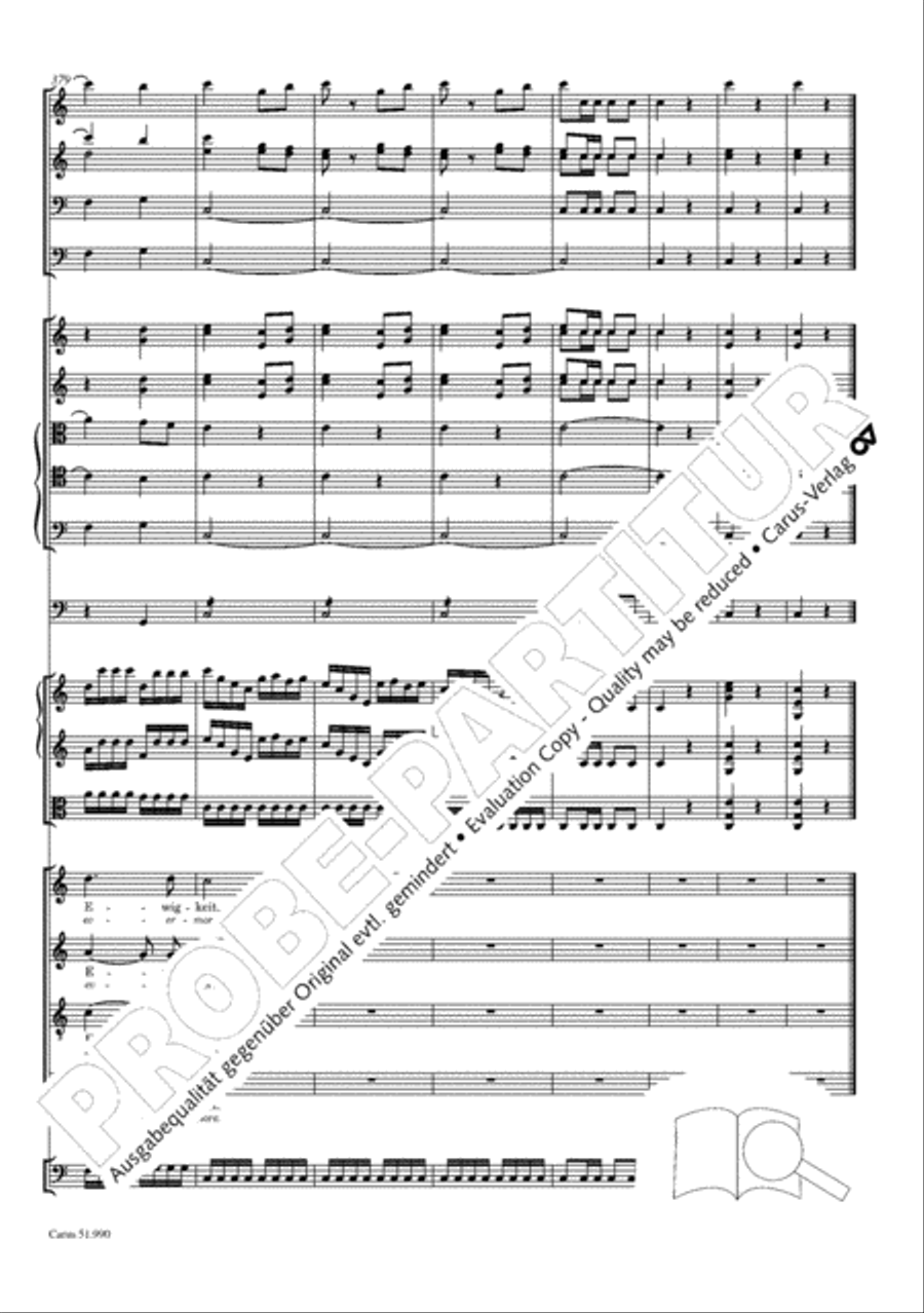 The Creation (Die Schopfung) 4-Part scores gallery preview page 301