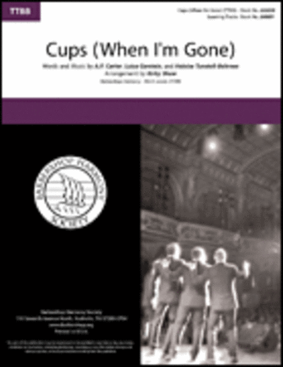 Cups (When I'm Gone) TTBB scores gallery preview page 1
