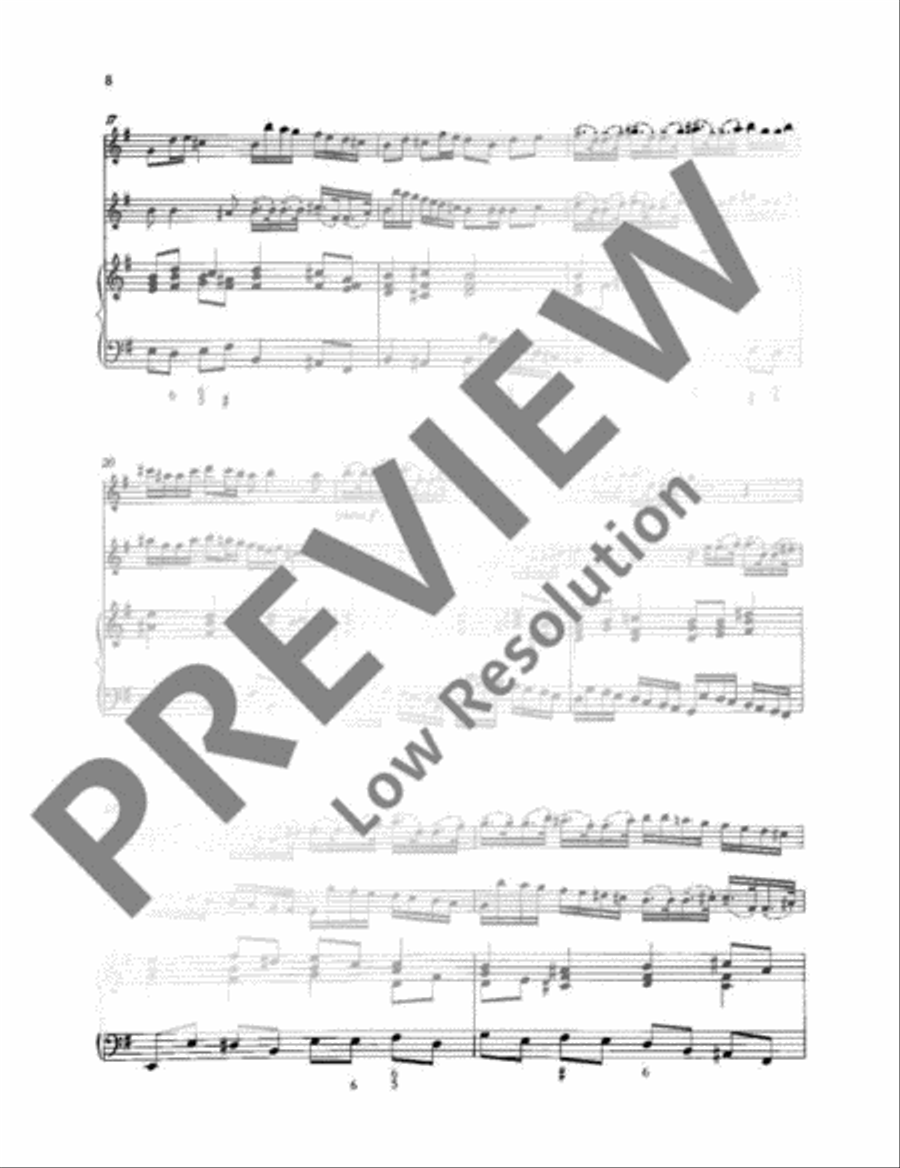 Triosonata E Minor Triosonata E Minor Cello scores gallery preview page 9