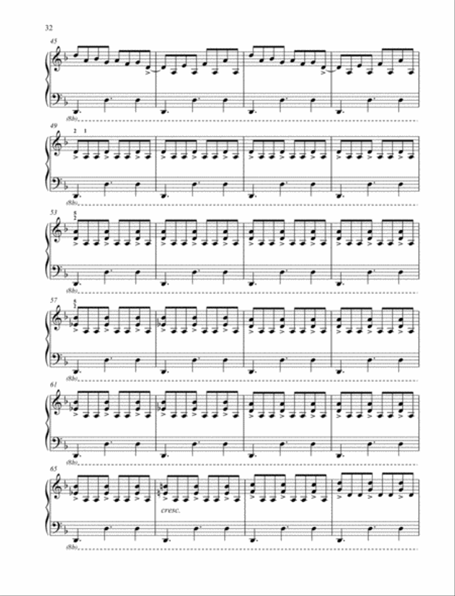 The Dark Side Of Life The Dark Side Of Life Piano Solo scores gallery preview page 3