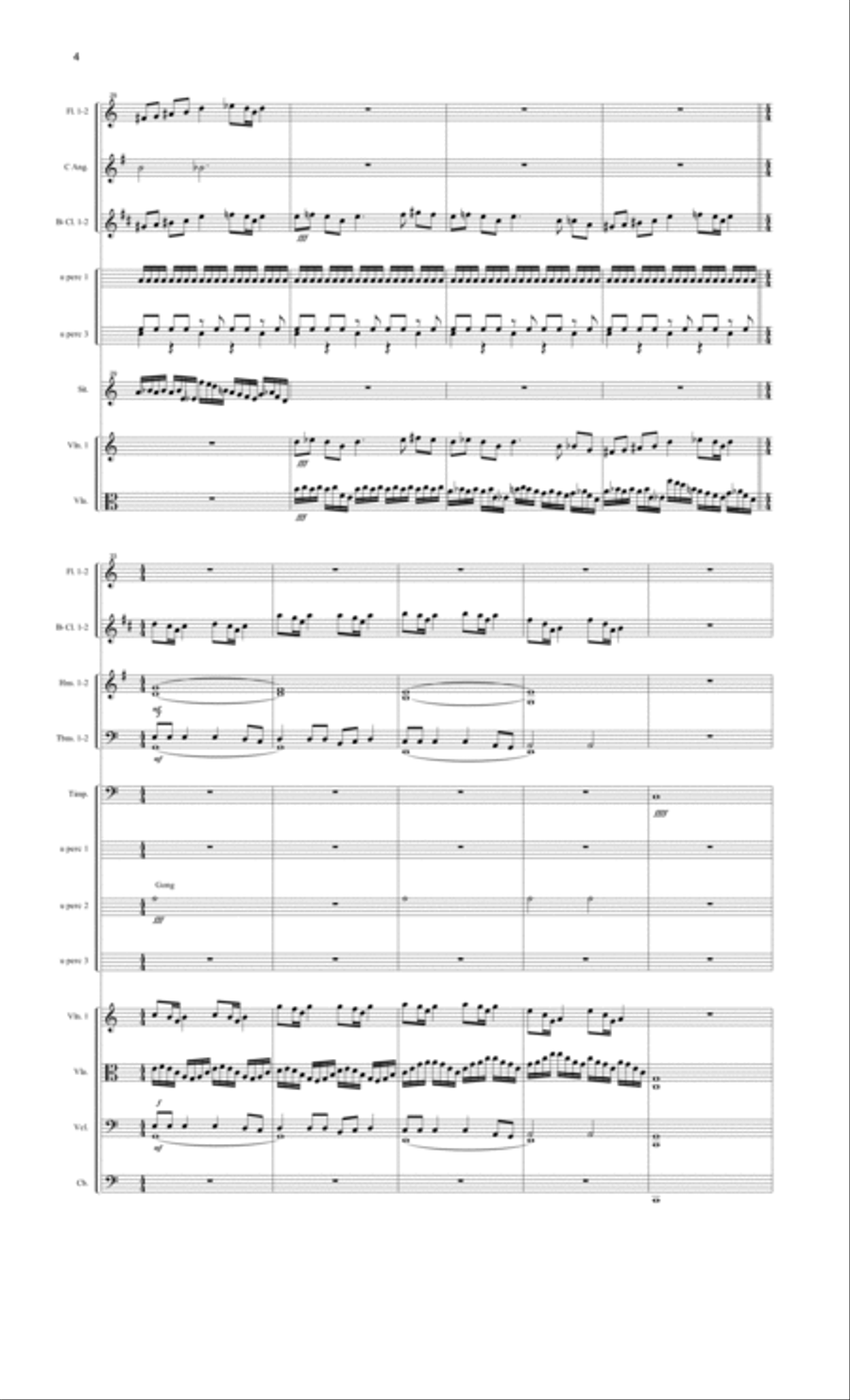 Symphony No 6 in D minor "The Ethnic World" Opus 6 - 3rd Movement (3 of 4) - Score Only