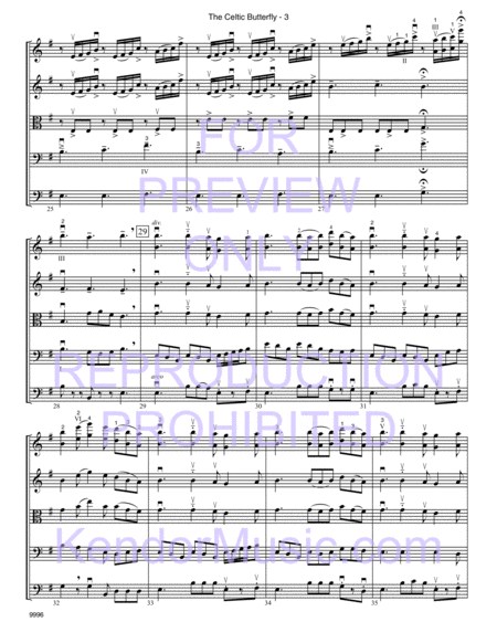 Celtic Butterfly, The (Senior Edition) (Full Score)