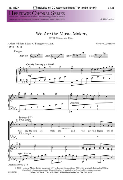 We Are the Music Makers image number null