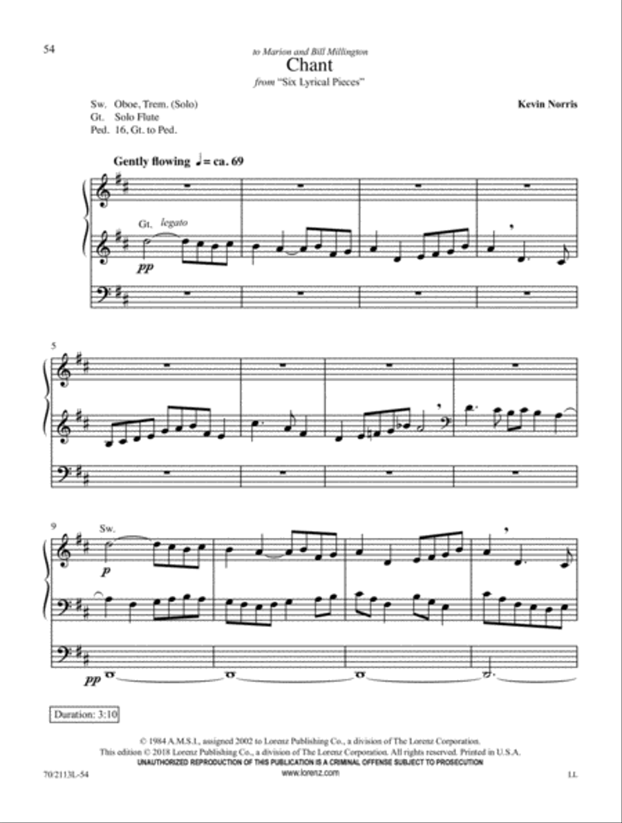 Quiet Reflections Quiet Reflections Organ Solo scores gallery preview page 16