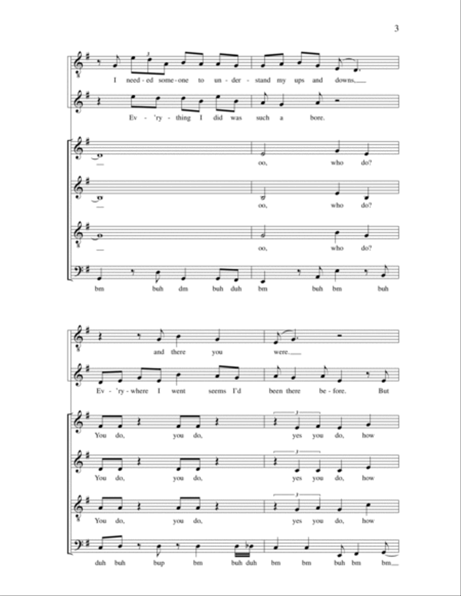 How Sweet It Is (To Be Loved by You) 4-Part scores gallery preview page 3