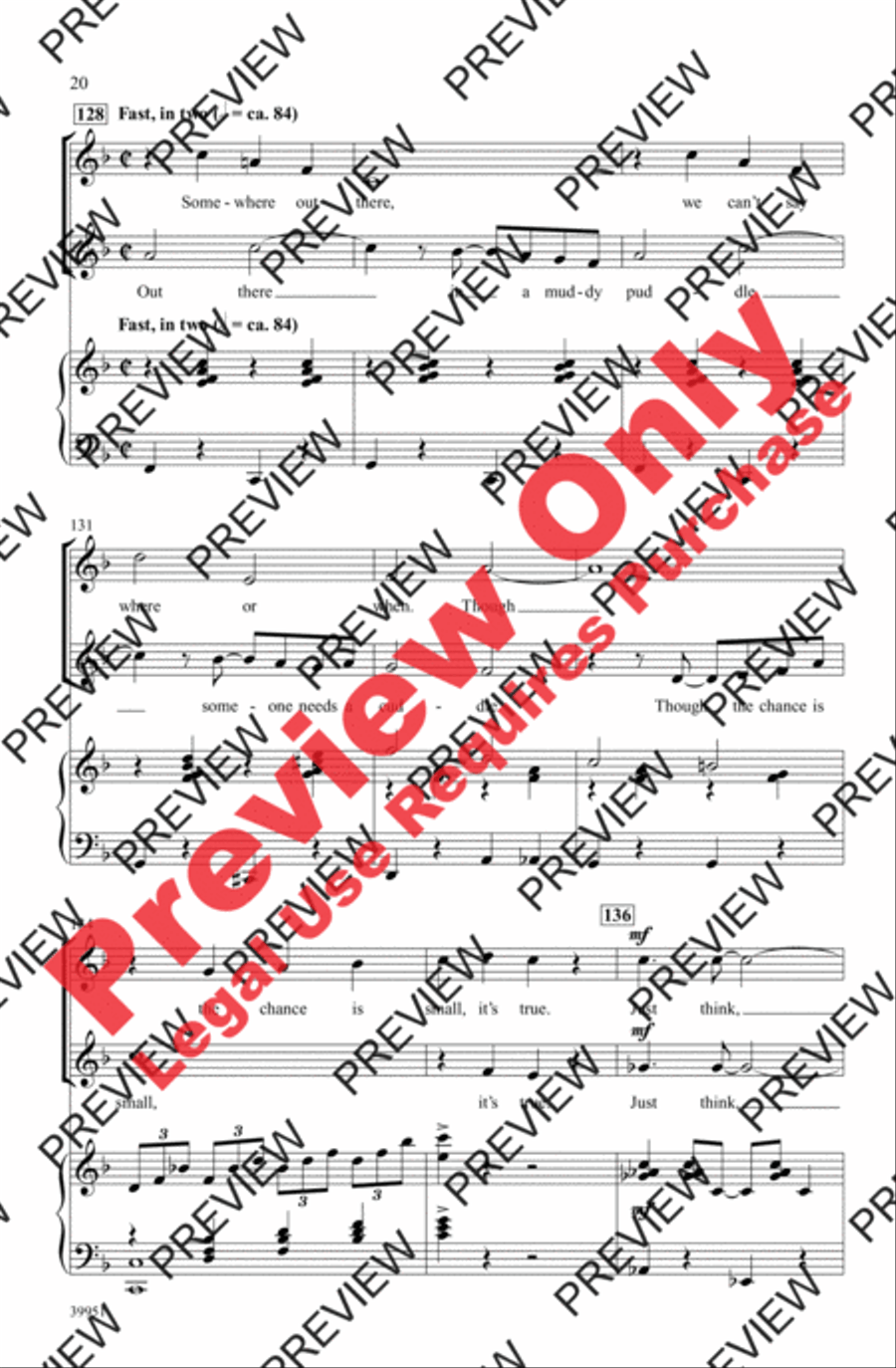 Honk! - SoundTrax CD (CD only) Choir scores gallery preview page 19