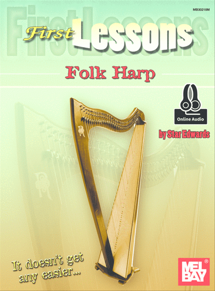 First Lessons Folk Harp Pedal Harp scores gallery preview page 1