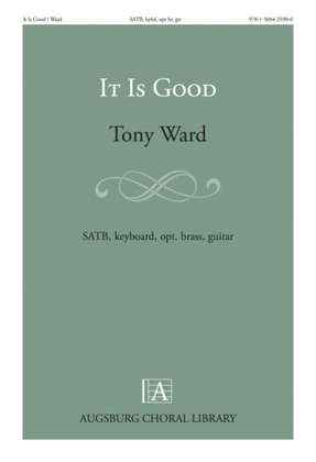 Book cover for It is Good