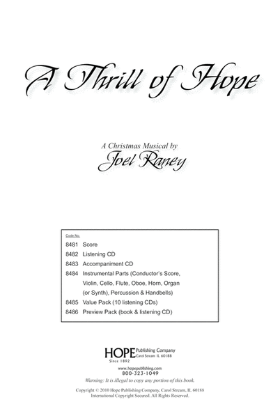 A Thrill of Hope