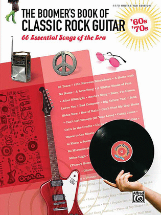Book cover for The Boomer's Book of Classic Rock Guitar - '60s - '70s