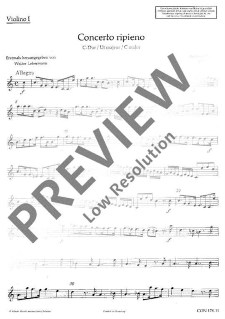 Concerto ripieno String Orchestra scores gallery preview page 2